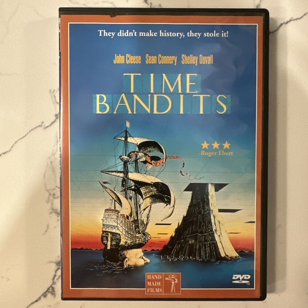 Time Bandits DVD 1999 Hand Made Films Terry Gilliam John Cleese Sean Connery